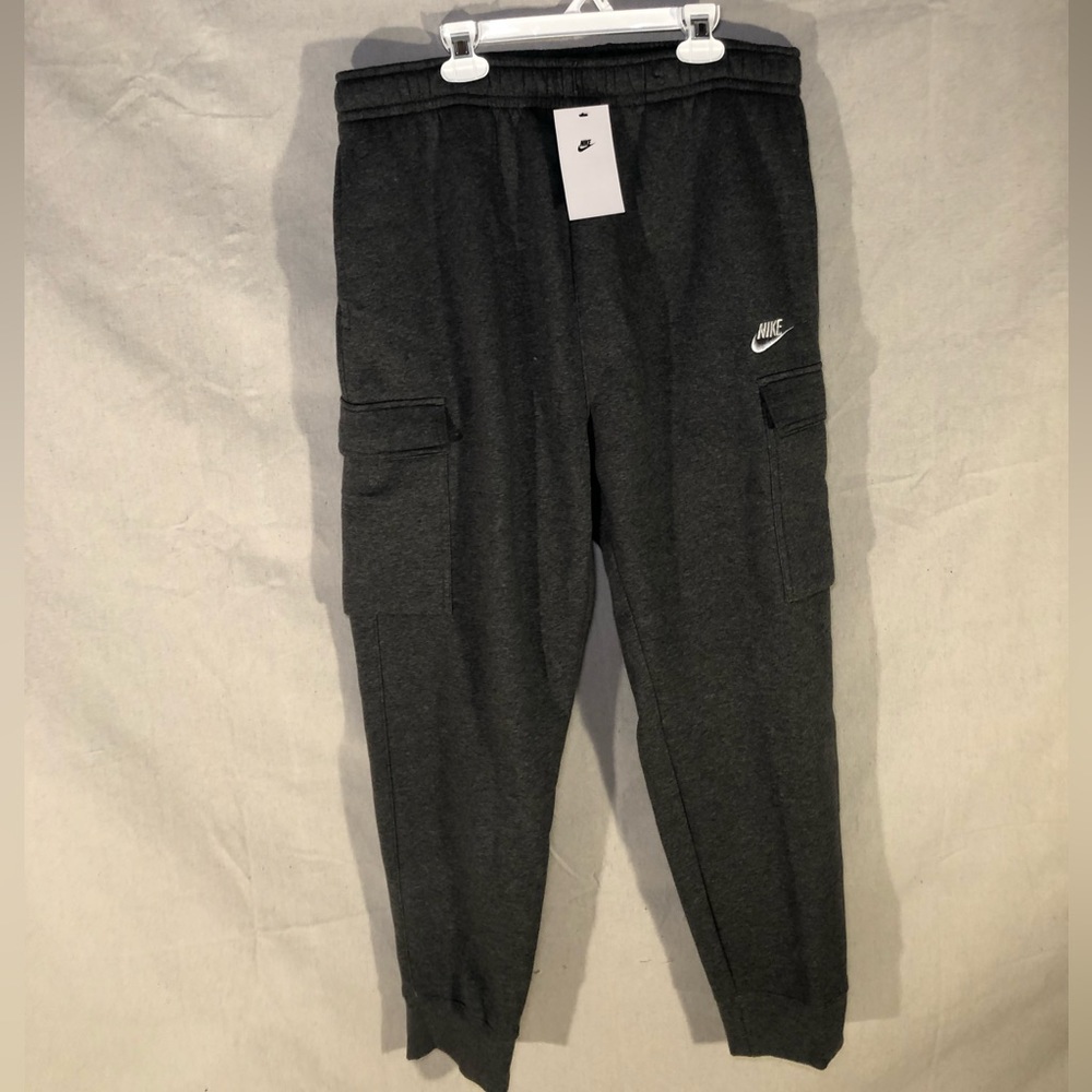 Mens Nike Fleece Cargo Pants Large Sweatpants